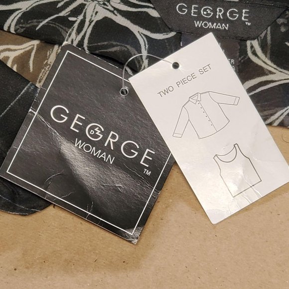 George 2-Piece Shirt Size 18W/20W - Picture 7 of 7
